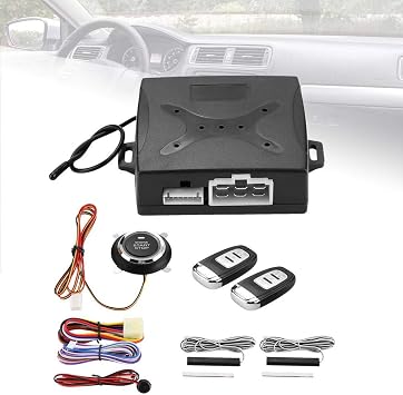 Engine Starter Car Alarm System Universal Car Alarm System Engine Ignition Keyless Entry Push Button Remote Starter