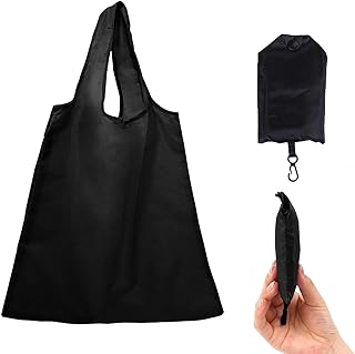 Reusable Grocery Bags, Ultra Lightweight Packable Tote Bag, Foldable Shopping Bags, Perfect for Travel and Daily Use