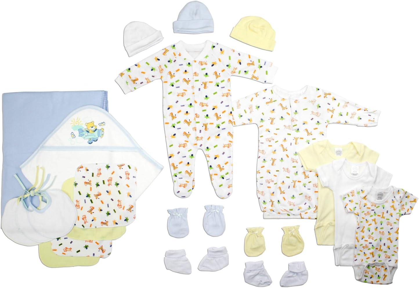 Bambini Newborn Baby Boys 21 Pc Layette Set