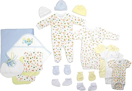 Bambini Newborn Baby Boys 21 Pc Layette Set
