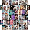 50 stuks Retro 80s 90s wandcollageset, esthetische afbeeldingen, 10 x 15 cm, jongens- en meisjesslaapkamer, VSCO…