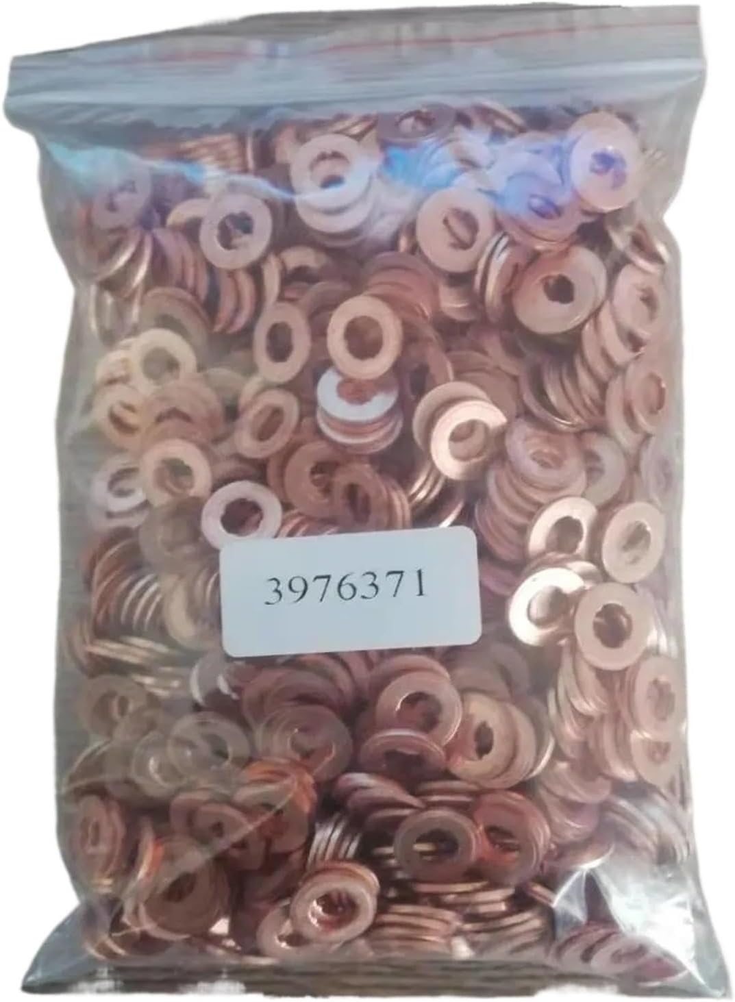 ALYTEST 100PCS Injector Seal Copper Washer F00VC17503, F00VC17504, F00VC17505, F00RJ01453 F00RJ01086(3903380 M6)