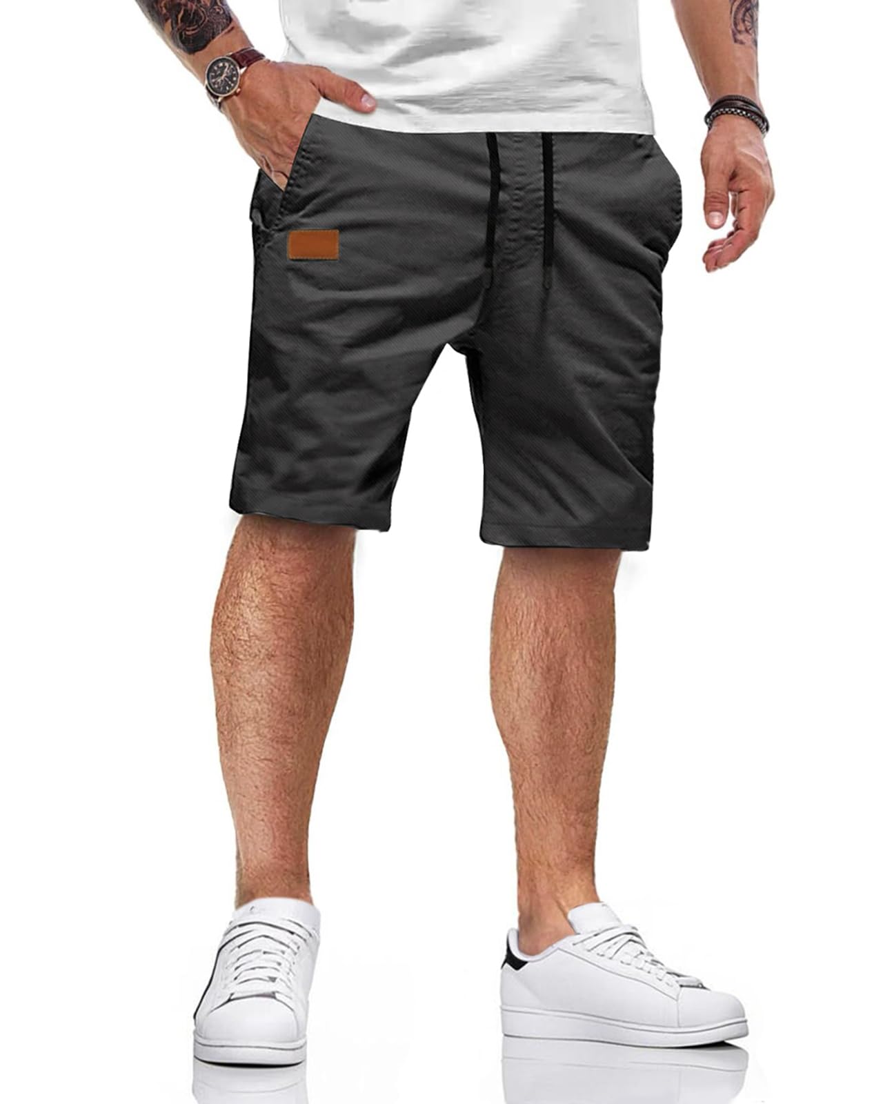 Herren Cargo-Shorts Aus Baumwolle - Bequeme Sportshorts Für Sommer 2025