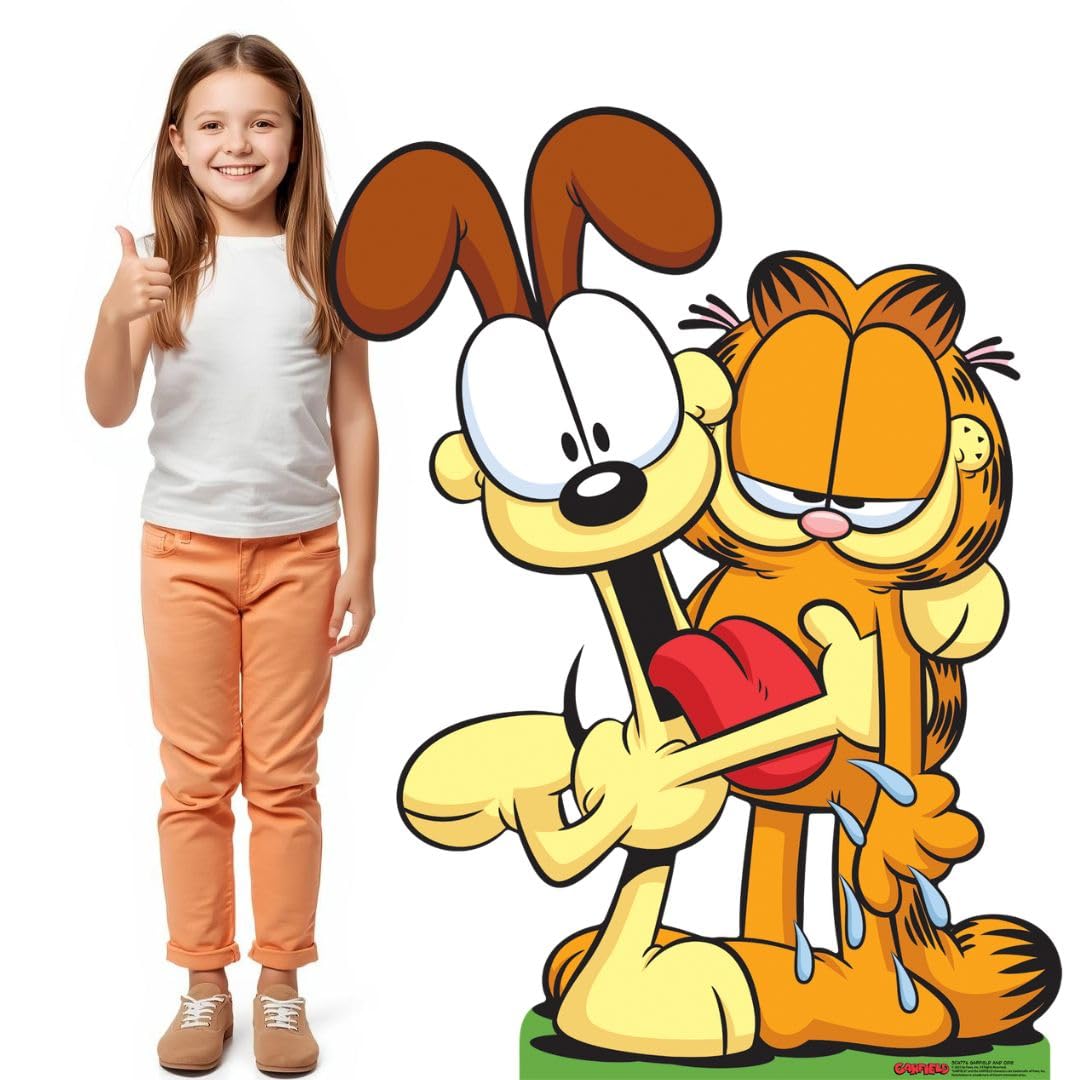 PLV Garfield et Odie decoration geante cartonne de 126 cm