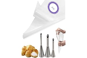 Puff Cream Filling Piping Tip 3 Pcs