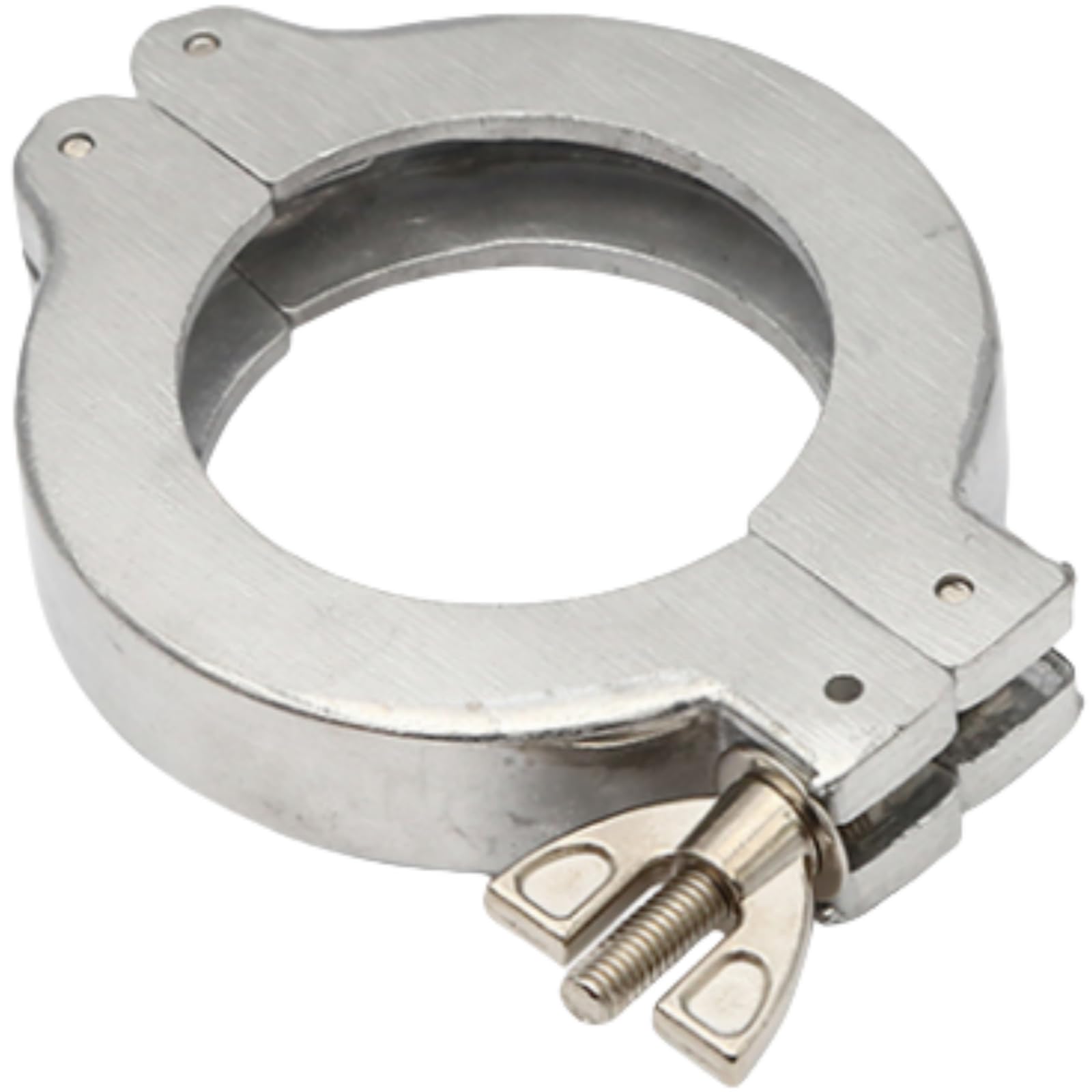 Bisagra de abrazadera rápida con brida de acero inoxidable ISO-KF, 2 uds., for accesorios de vacío, abrazadera de manguera de vacío con tuerca de mariposa(KF50)