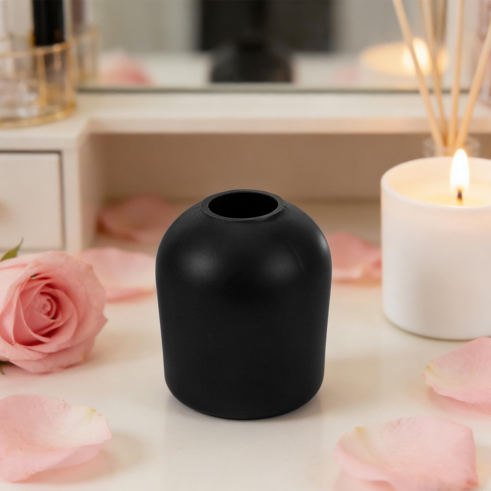 2 Stück Glas Aromaflaschen 300 Ml Wiederbefüllbare Verstärkte Duftdiffusor Flaschen mit Duftstäbchen Dekorativer Raumduft für Zuhause und Büro