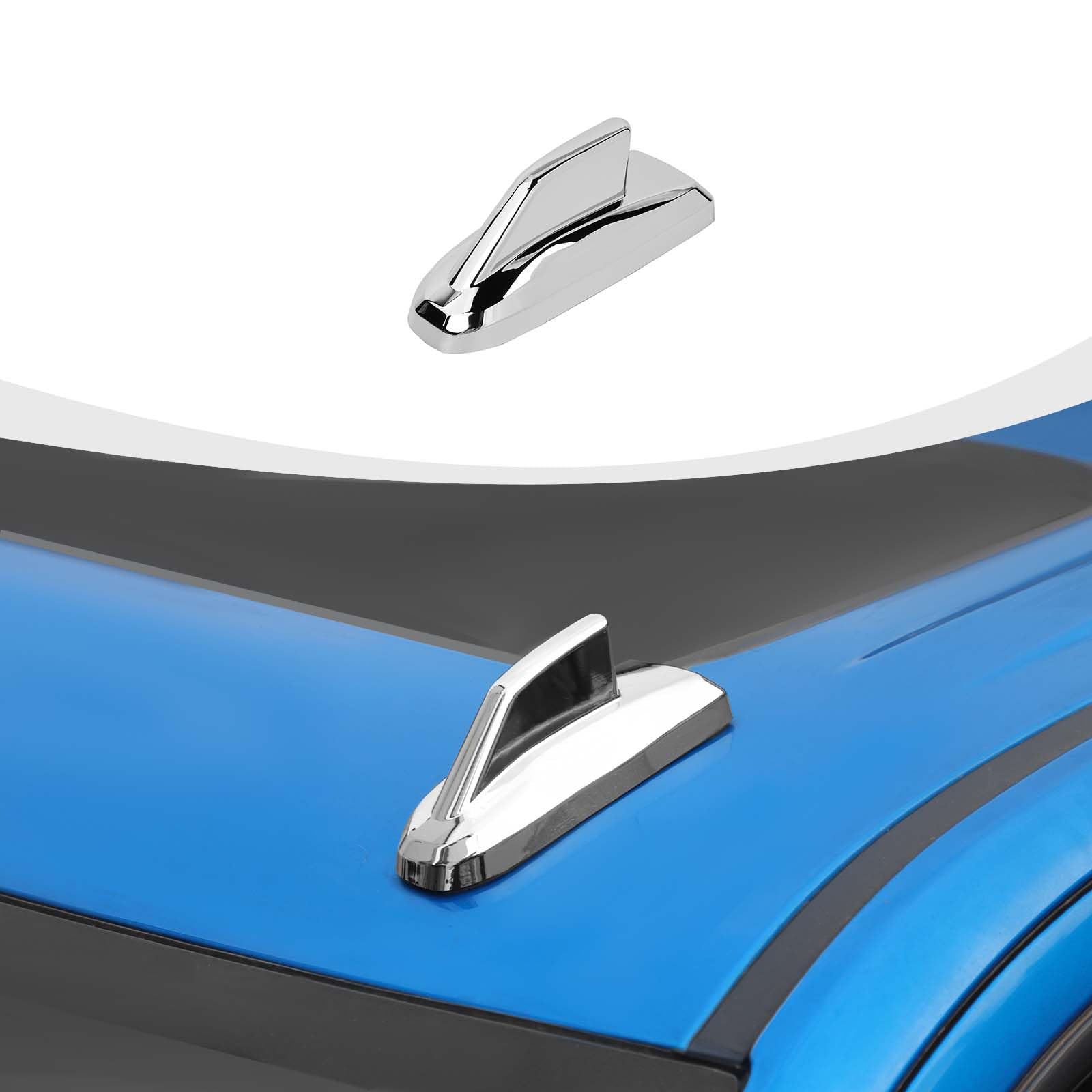 RAZPOY Shark Fin Antenna Base Cover Trim Compatible with Chevy Silverado & Suburban & Tahoe & GMC-Yukon & GMC-Sierra & Cadillac Escalade 2019-2024,