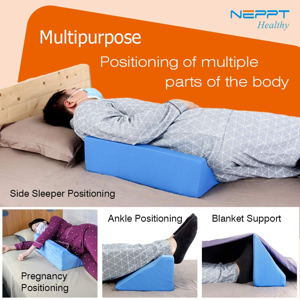 Wedge Pillows for Sleeping Bed Gel Wedges Body Positioners 30 Degree
