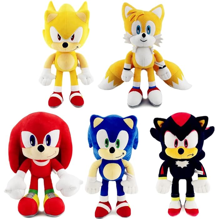 Buy 12 inch Sonic Plush Toy, Sonic The Hedgehog Plush Toys,Four Cartoon