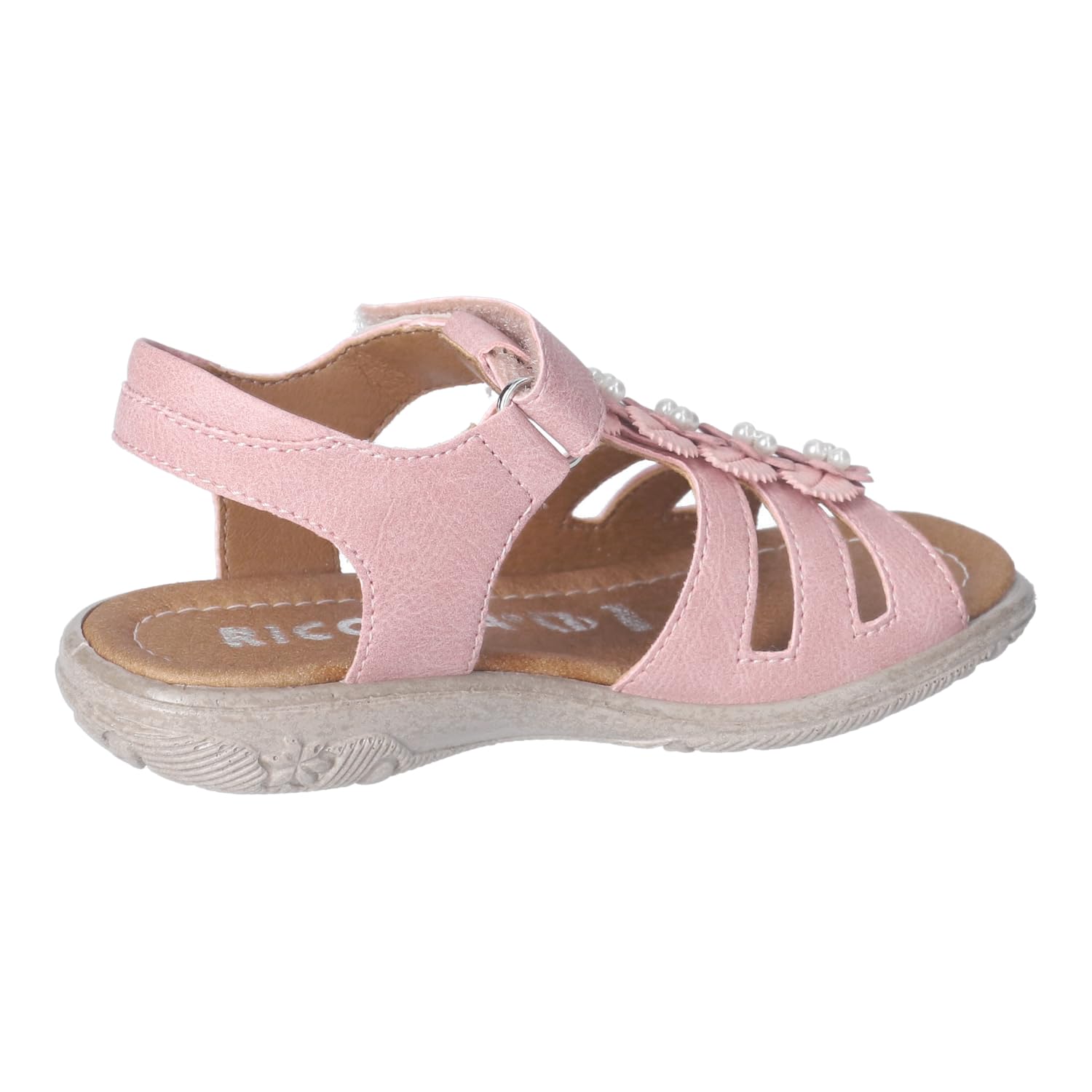 RICOSTA Mädchen Riemchensandalen Clara, Kinder Sandalen, Weite: MITTEL