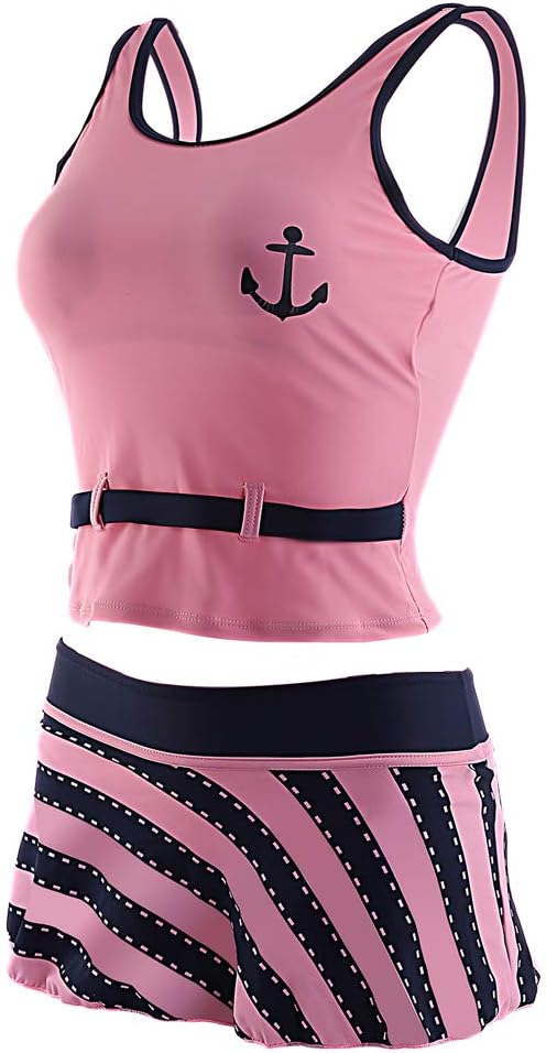BIKMAN Summer Children Kids Two-Piece Swimsuit Swimwear Swimdress for Girl : Clothing, Shoes & Jewelry