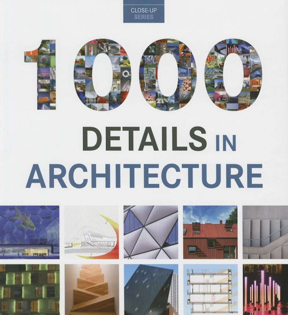 1000 Details In Architecture Hardcover โ Coloring Book, April 7, 2015