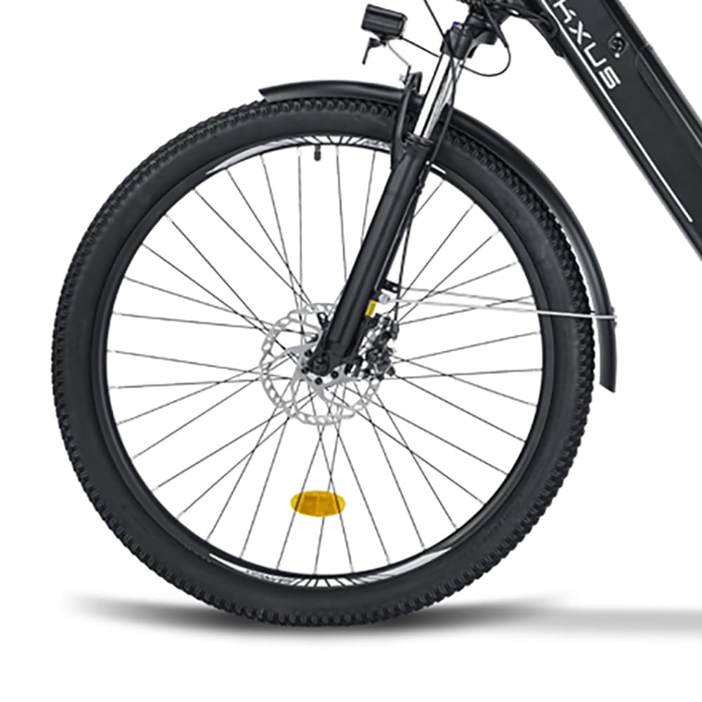 Ruota anteriore da 27,5 pollici per bicicletta elettrica 27M204 | Freni a disco, raggi robusti, su misura e stabile