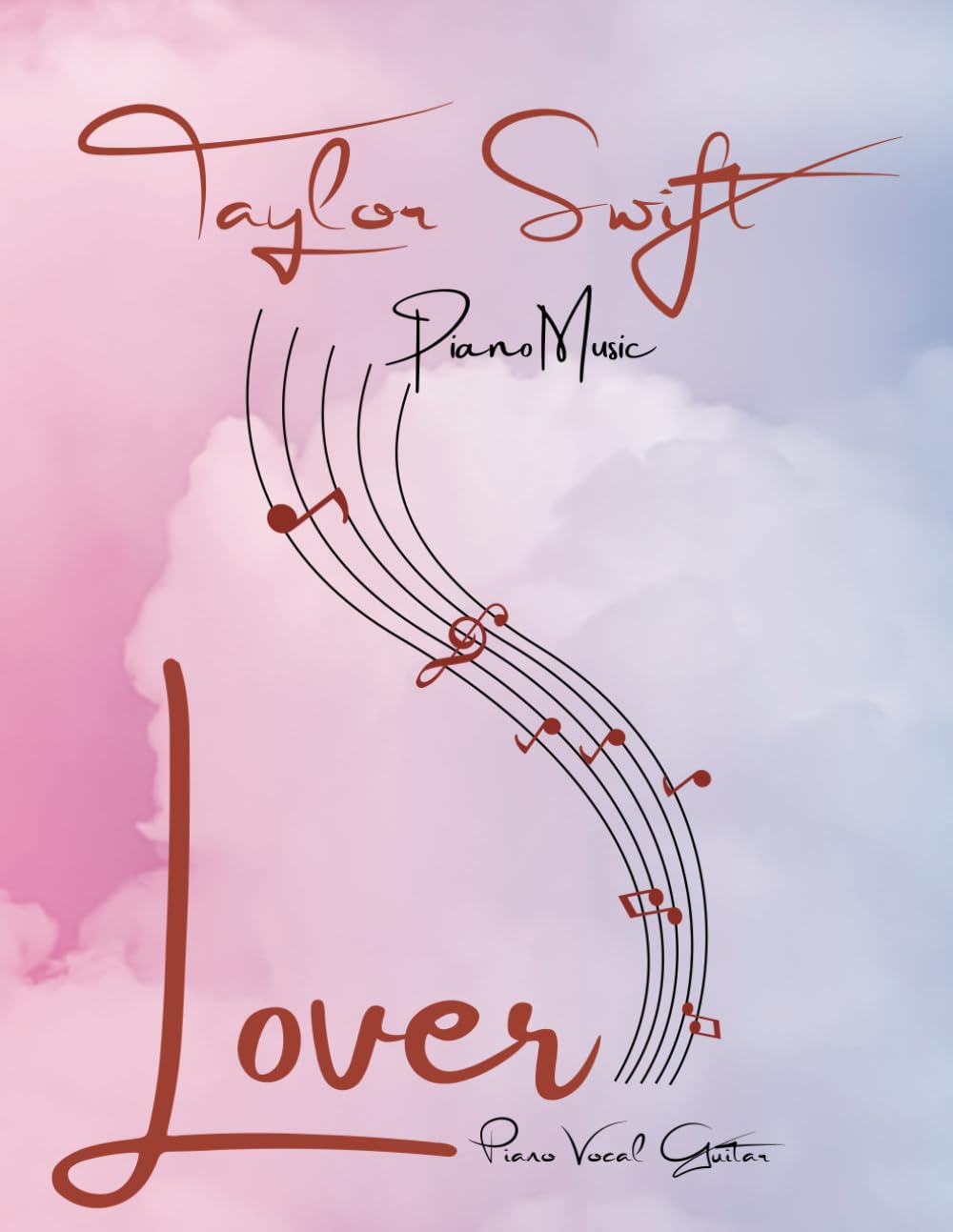 Taylor Swift Piano Music: Lover(Piano/Vocal/Guitar)
