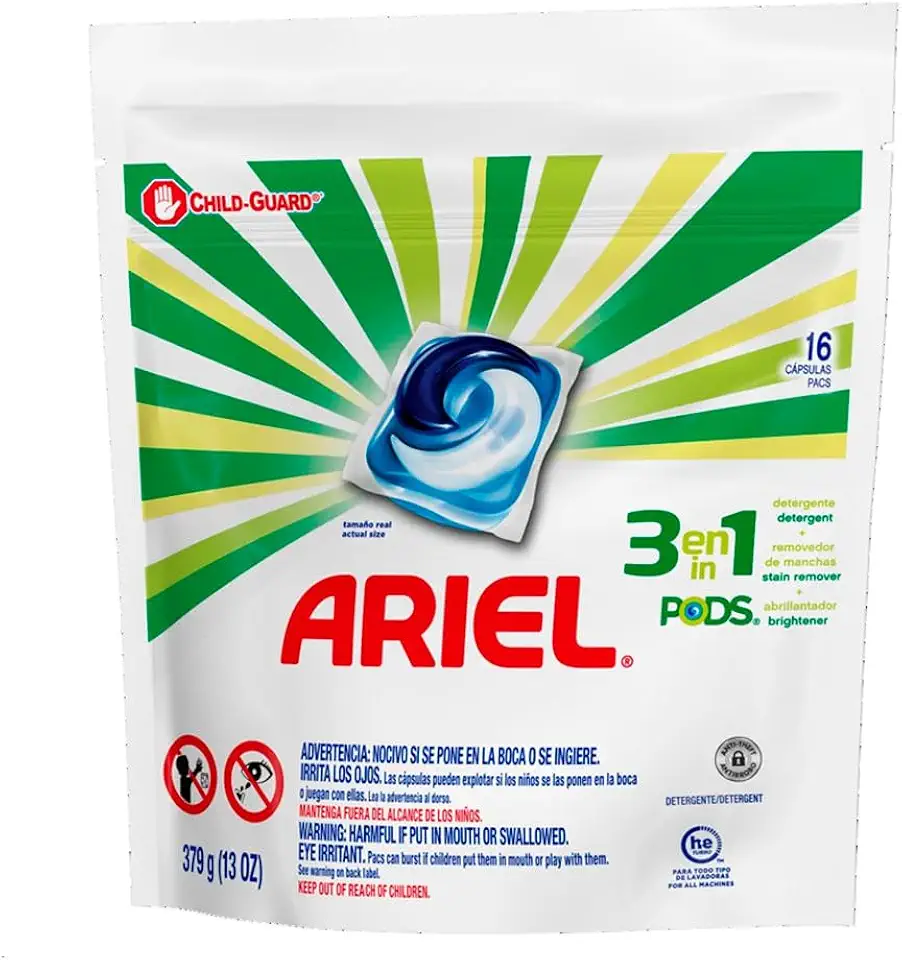 Ariel 3 em 1 Power Pods, Ariel