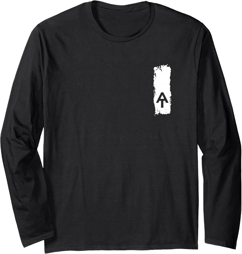 Appalachian Trail Blaze Pocket Patch Long Sleeve T-Shirt