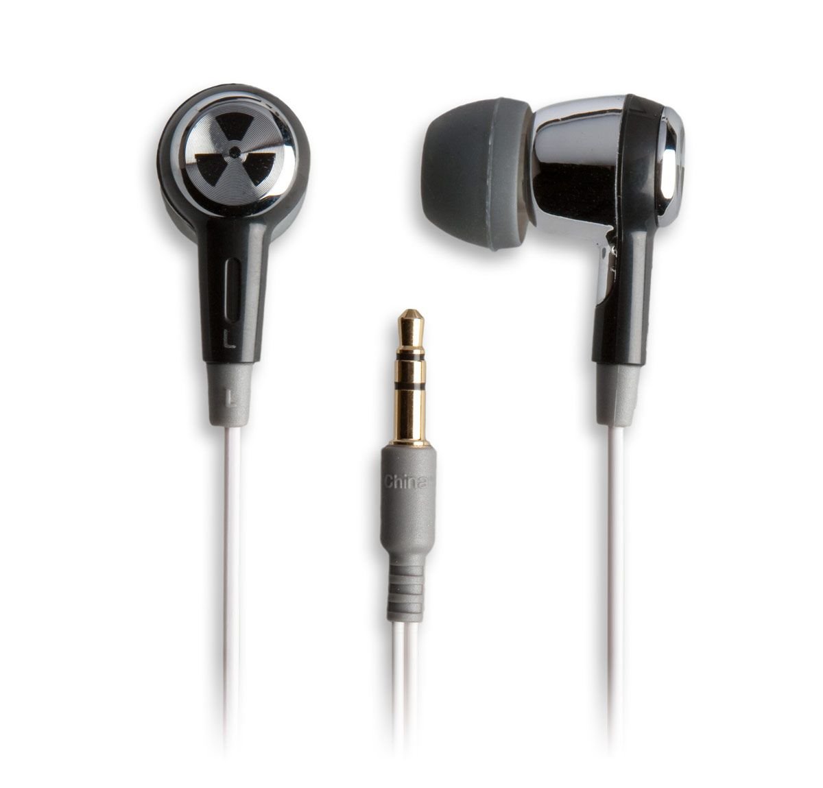 Ozone EarBuds - Silver/Black (EP-OZONE-SB-09)