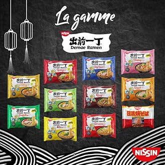 Nissin Demae Ramen Tonkotsu Noodles, 100g