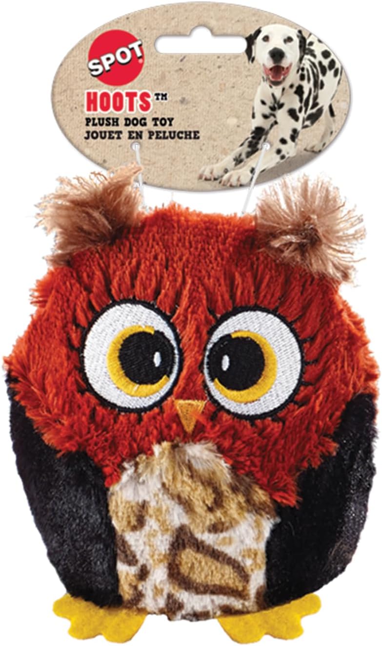 SPOT Ethical Pets Hoots Dog Toy, 3-Inch
