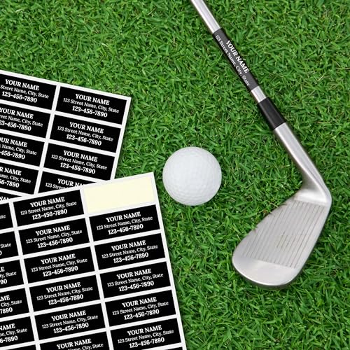 Custom Black Vinyl Labels