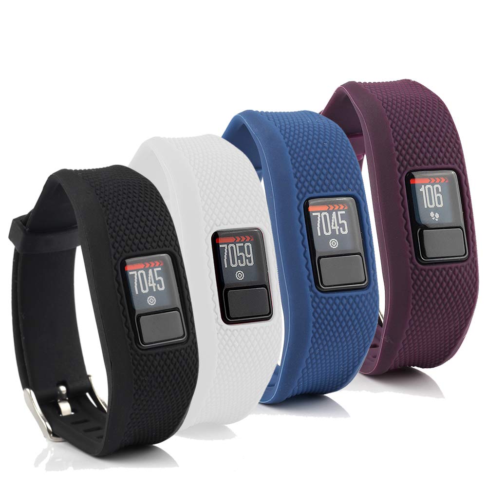 honecumi Compatible with Garmin Vivofit 3 Strap/Garmin Vivofit jr Watchband/Garmin Vivofit JR 2 Straps Replacement for Men Women,Vivofit 3 Soft Silicone Wristband Accessories for Kids Boys Girls — image 1