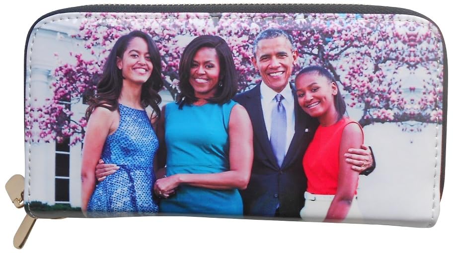 The Obama Family in the White House Commemorative Wristlet Wallet