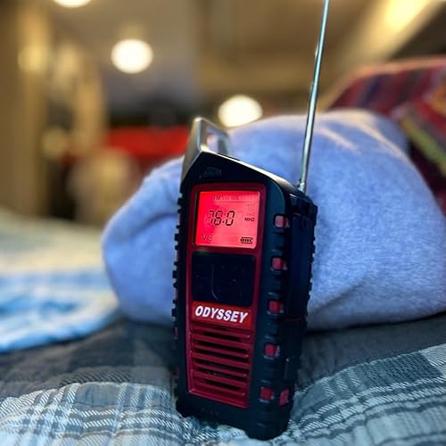 Miniatura 5 de Eton Radio multipotencia Odyssey de todas las bandas con Bluetooth, radio meteorológica, radio de emergencia, funciona con energía solar, funciona