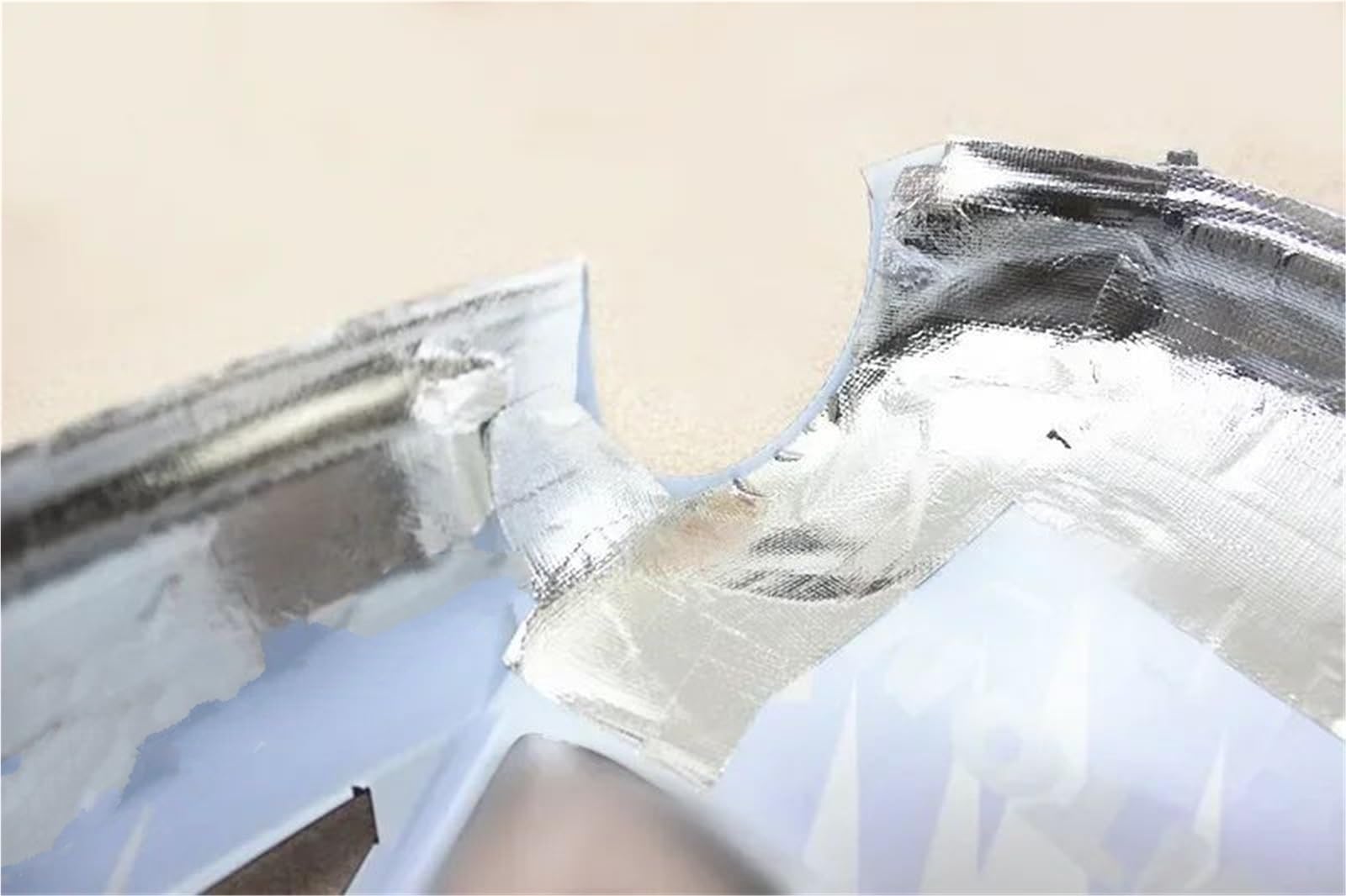 Para 1/14 1/12 1/10 1/8 1/5 RC Coche Cinta Aluminio Reforzada Fibra Web Protección Shell Reparación Herramienta Restauración Actualización Modificar Piezas Componentes Mejora Rc
