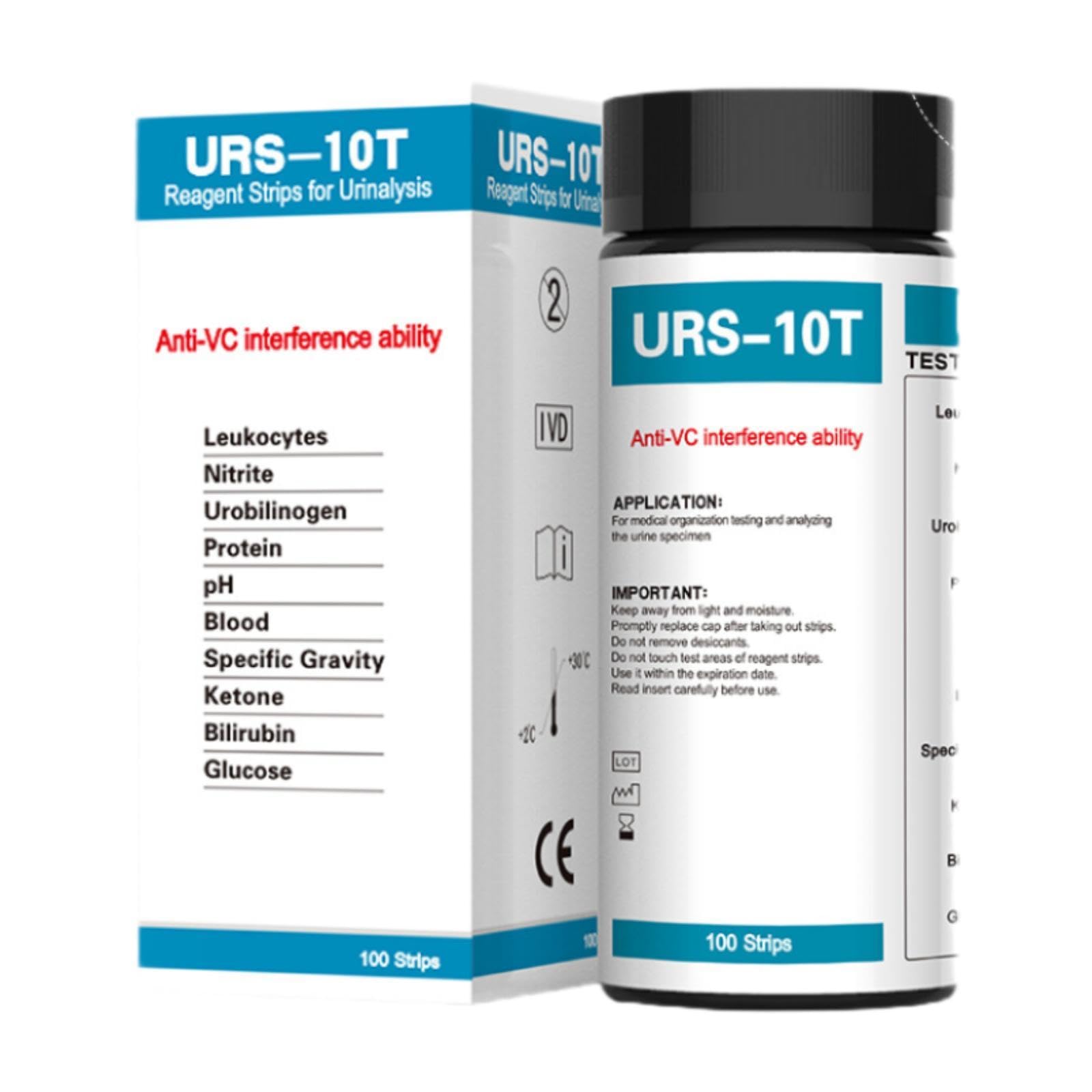 Enakshi® 10 in 1 Urine Test Strips Analysis 100 Count 10 Parameters Urinalysis Strips-image-16