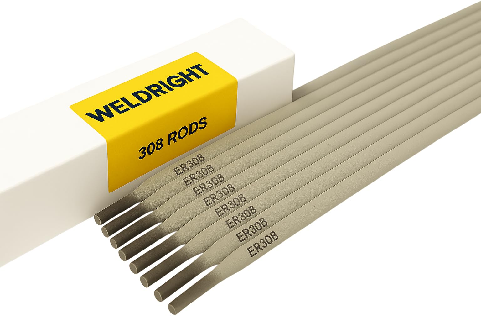 Weld Right ER308L Stainless Steel Arc Welding Electrodes Rods 2.4mm x 10 Rods