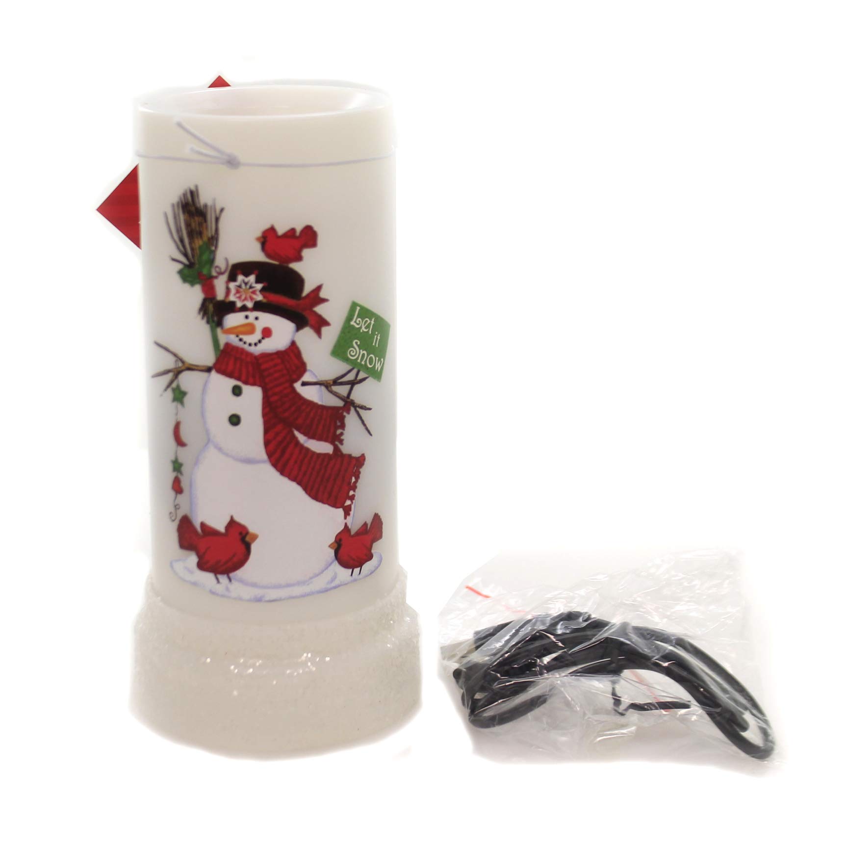 Christmas Snowman Holiday Candle, 6.75