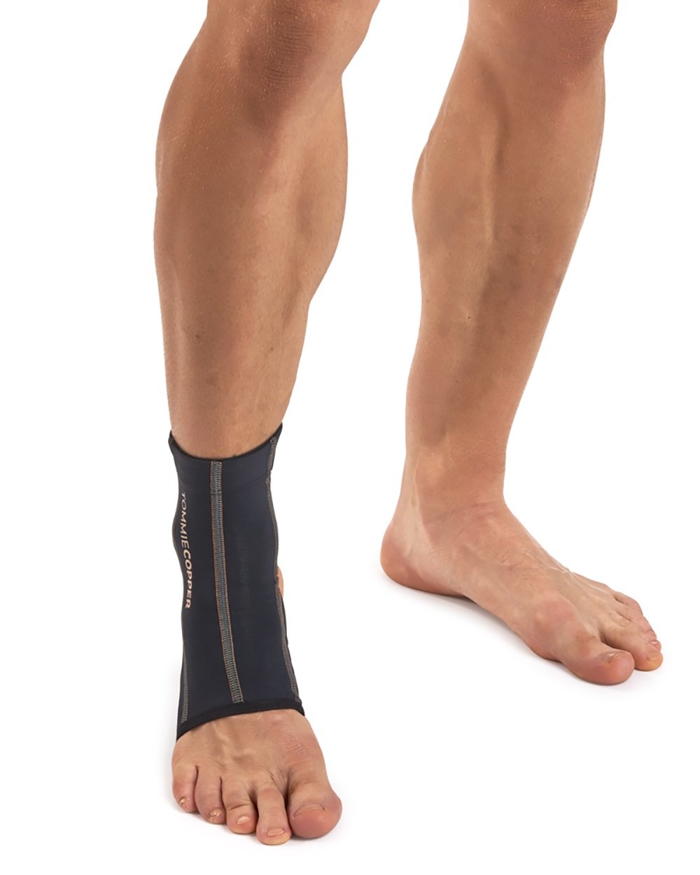Tommie Copper Men's Performance Ankle Sleeves 2.0, Medium, Black