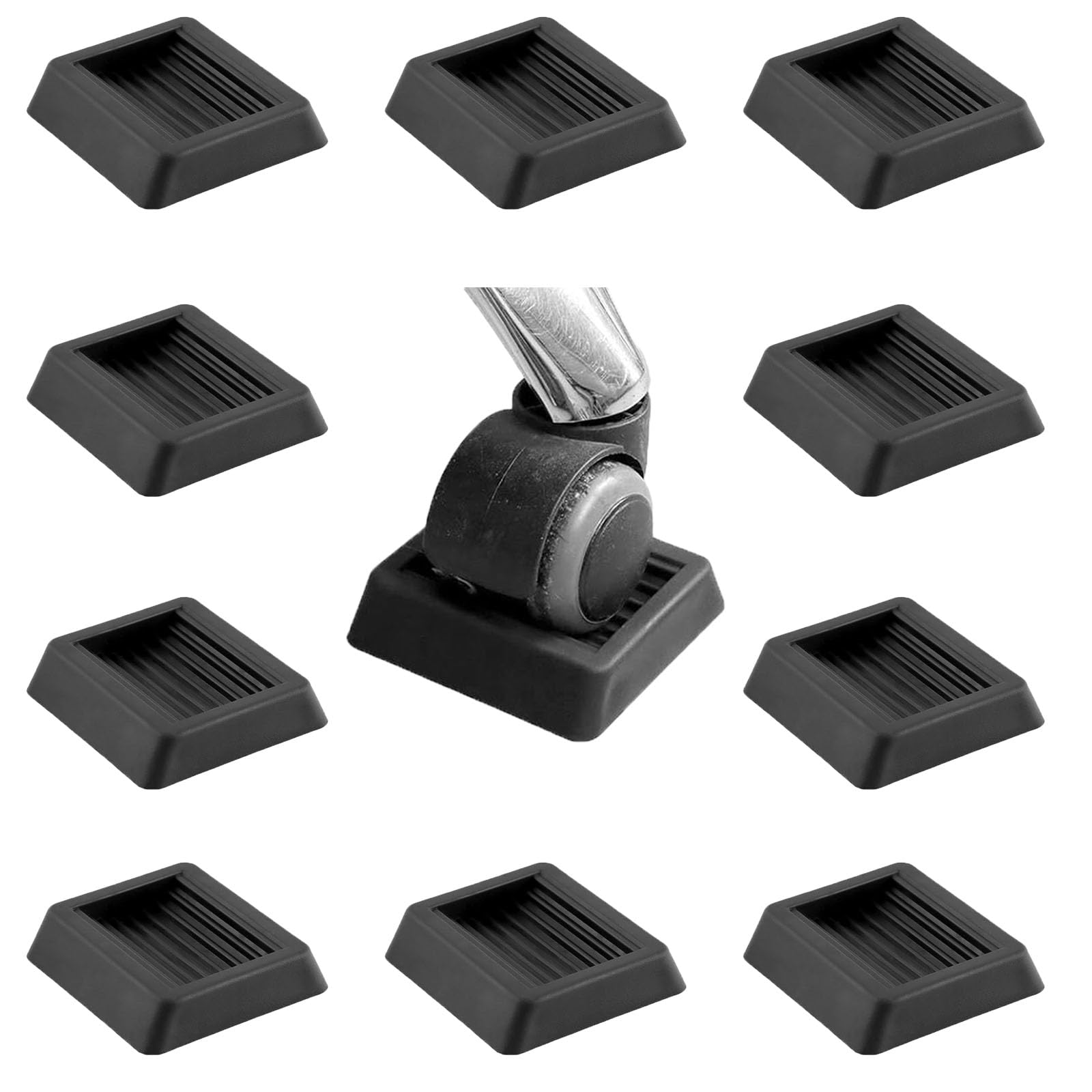 Patins antidérapants pour chaises de bureau - Évitez le glissement des roues sur moquette