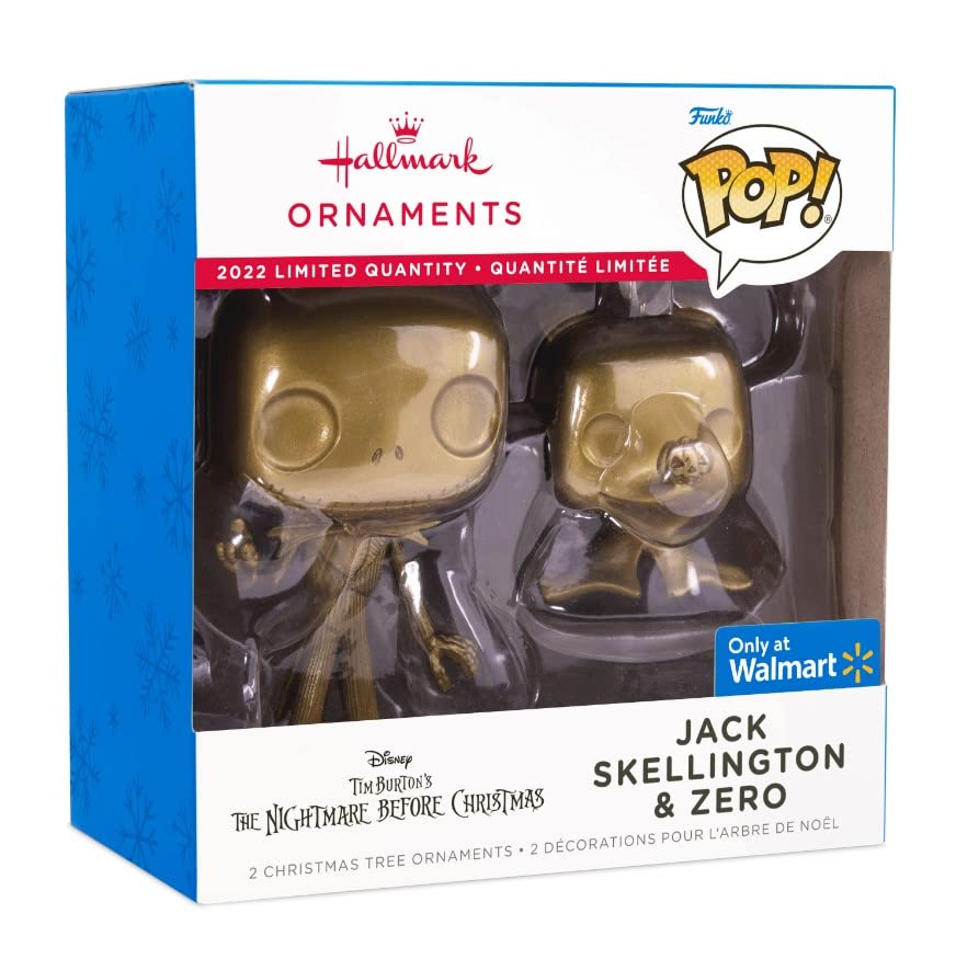 FUNKO POP ナイトメアビフォアクリスマス　ジャックスケリントン＆ゼロ Amazon.co.jp: Funko POP! ディズニー ティム・バートン ナイトメアー