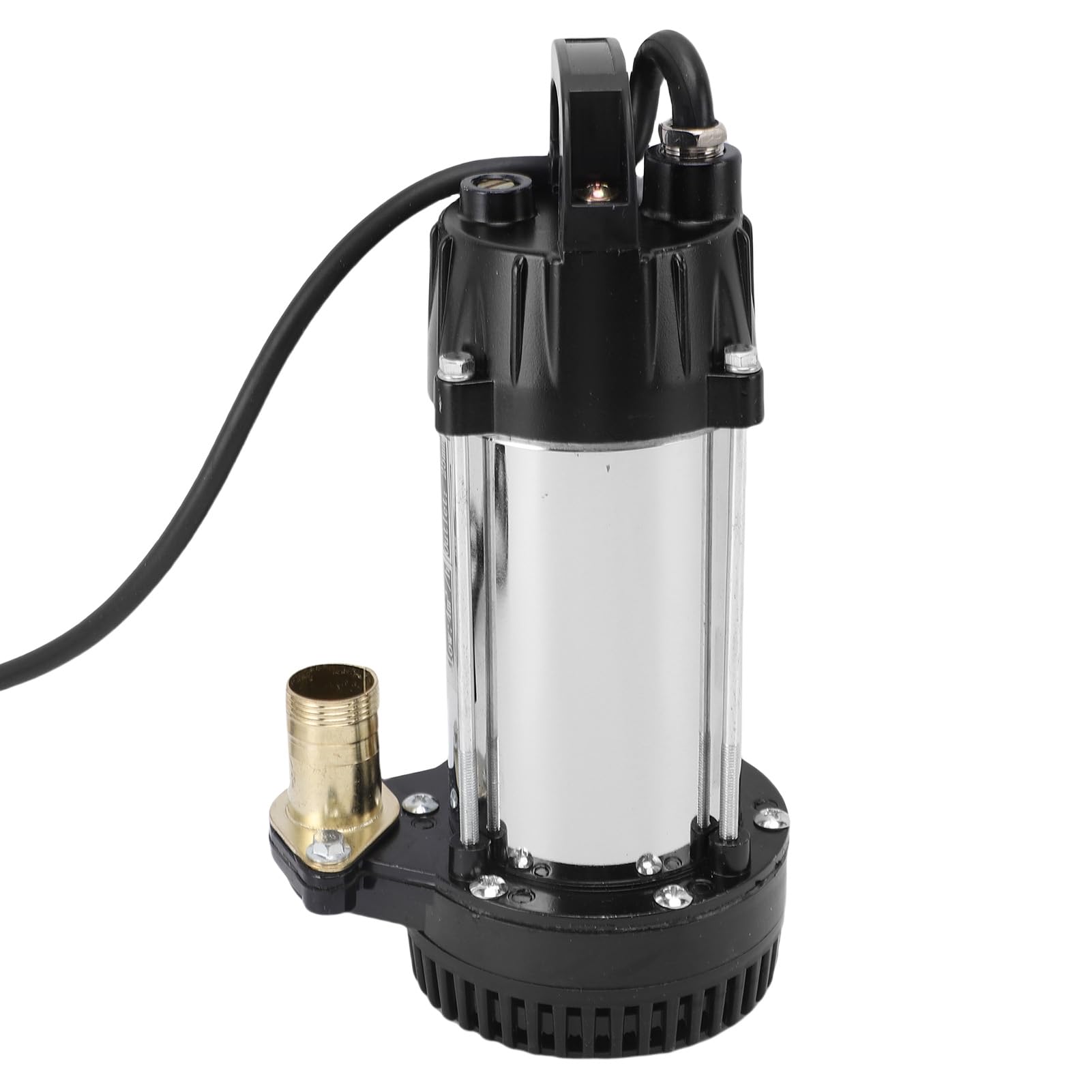 Aramox Bomba Sumergible Bomba de Agua de Acero Inoxidable con Motor de Cobre sin Escobillas 300W 22m Elevación 4m3 H 7m Cable para Pozos Granja Riego de Huertos Riego de Ganado (DC24V)