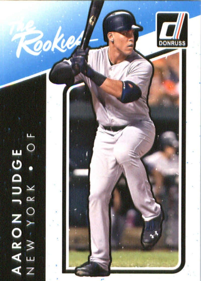 2017 Donruss The Rookies #8 Aaron Judge New York Yankees Baseball Card
