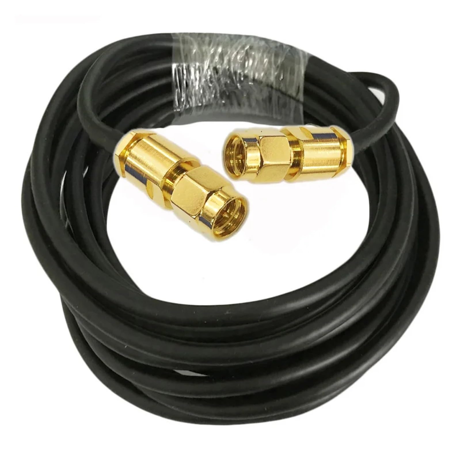Cavo coassiale RG58 SMA maschio a SMA maschio connettore a morsetto 50-3 cavo coassiale 50ohm 1/3/5/10/15/20/30m(20m)