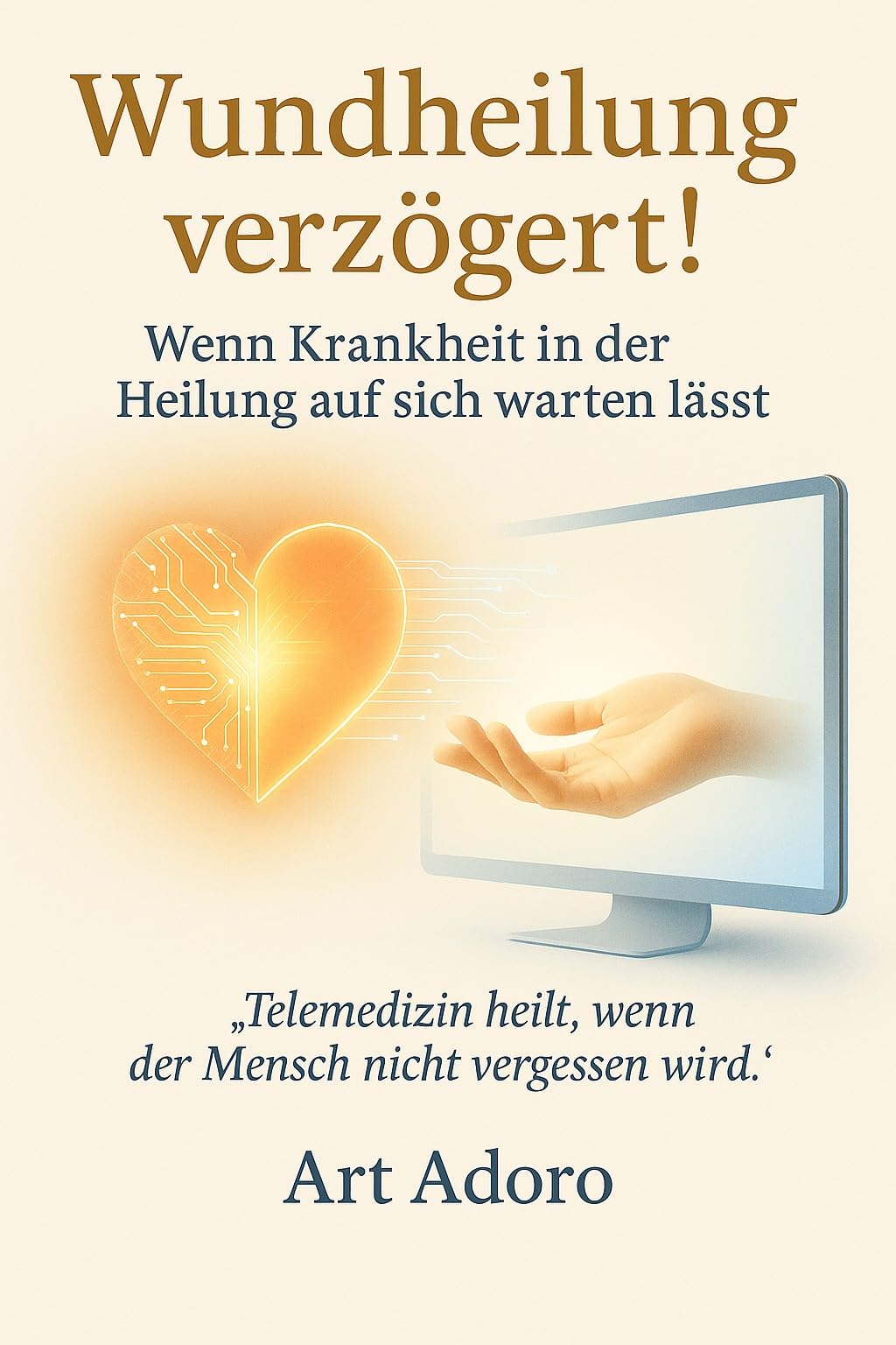 Buchcover: Wundheilung verzögert! von Art Adoro