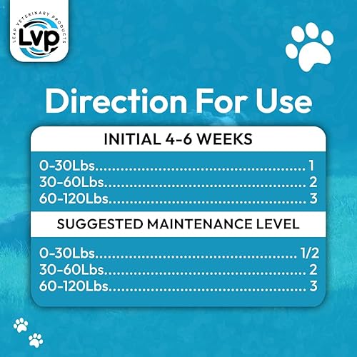 Miniatura 4 de Suplementos para perros para cadera y articulaciones, aceite de krill y glucosamina masticables suaves, suplemento articular para perros con aceite