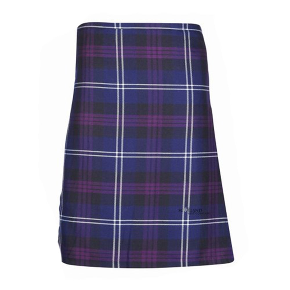 The Scotland Kilt Company Men's Heritage Of Scotland Kilt 8 Yard Scottish Tartan Polyviscose Kilt - Adjustable Buckle Comfortable Fit - 34-36”
