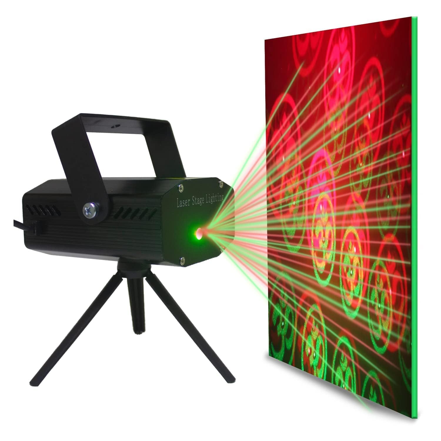One94Store Mini Laser Projector Stage Light – 6 Design Modes, Sound Activated DJ Laser Light with Tripod Stand, Corded Electric Laser Light for Diwali, Wedding, Party & Home Decoration-image-37
