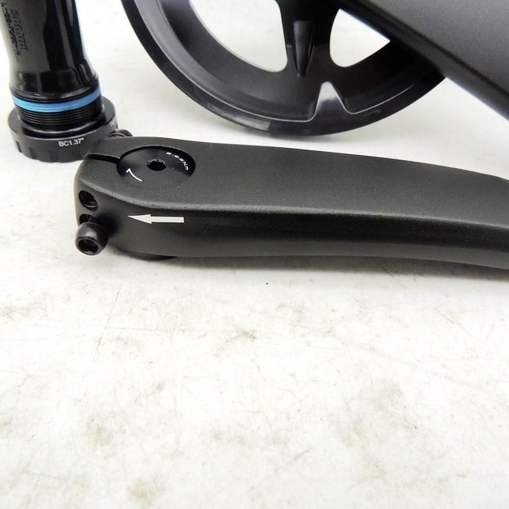 175-mm-MTB-Kurbelgarnitur aus Aluminiumlegierung mit 40-Zahn-Narrow-Wide-Kettenblatt, optimiert für HOLLOWTECH II-Kompatibilität