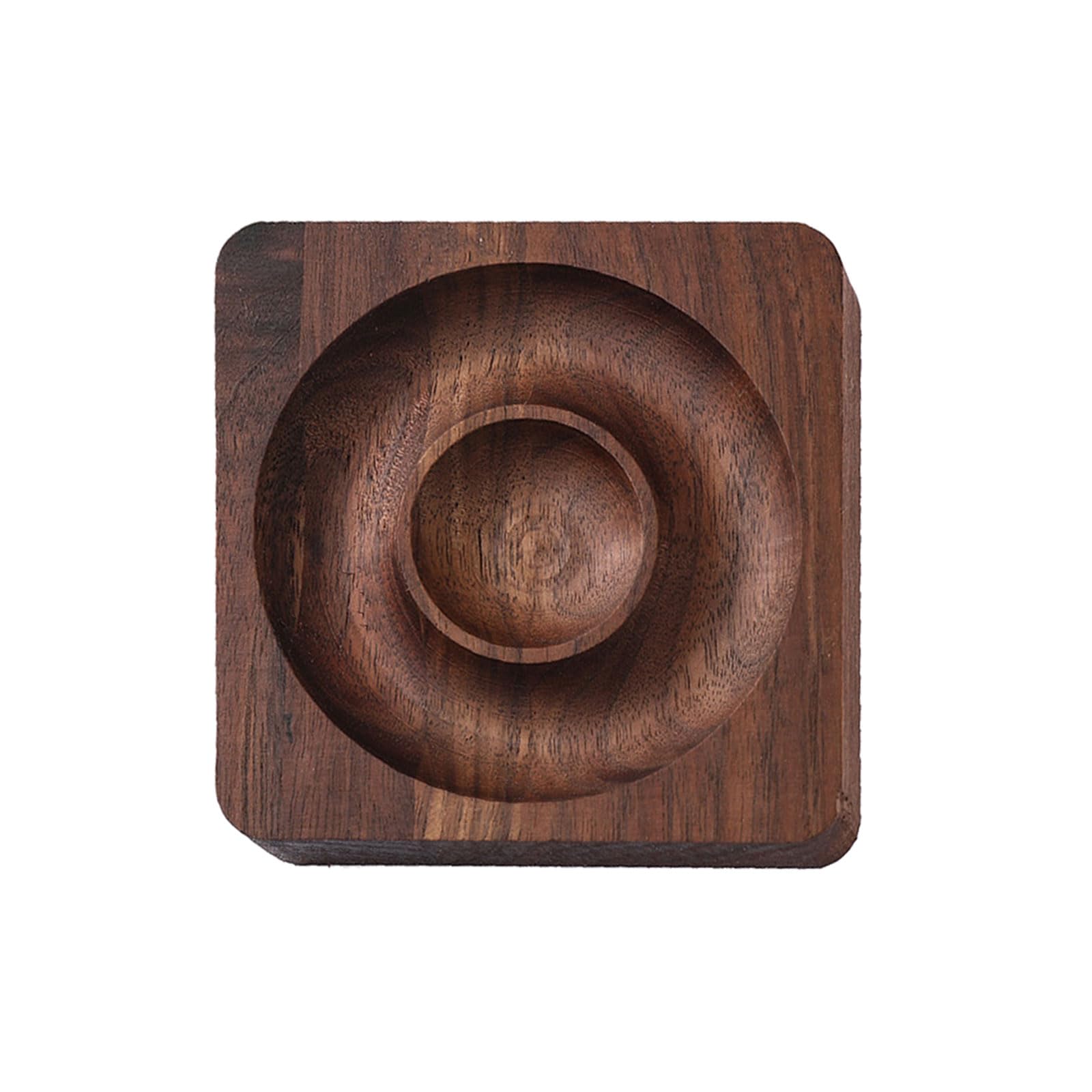 HDOYTXXM Practical Bead Designs Plate Designing Bead Tray Craft Tool Beaded Designs Plates Present for Jewelry Lover Black Wood Tray