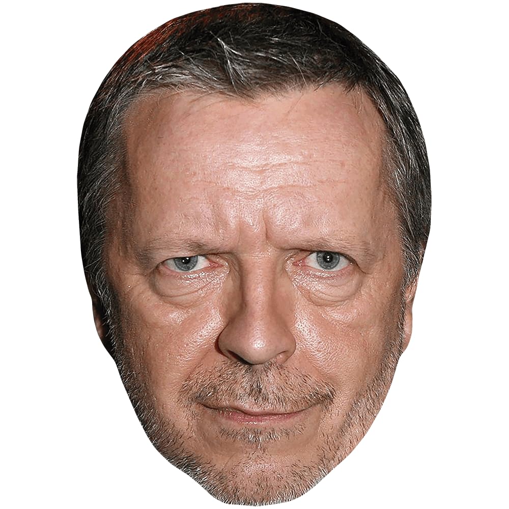 Chanteur Renaud (Stubble) Big Head. Larger than life mask.