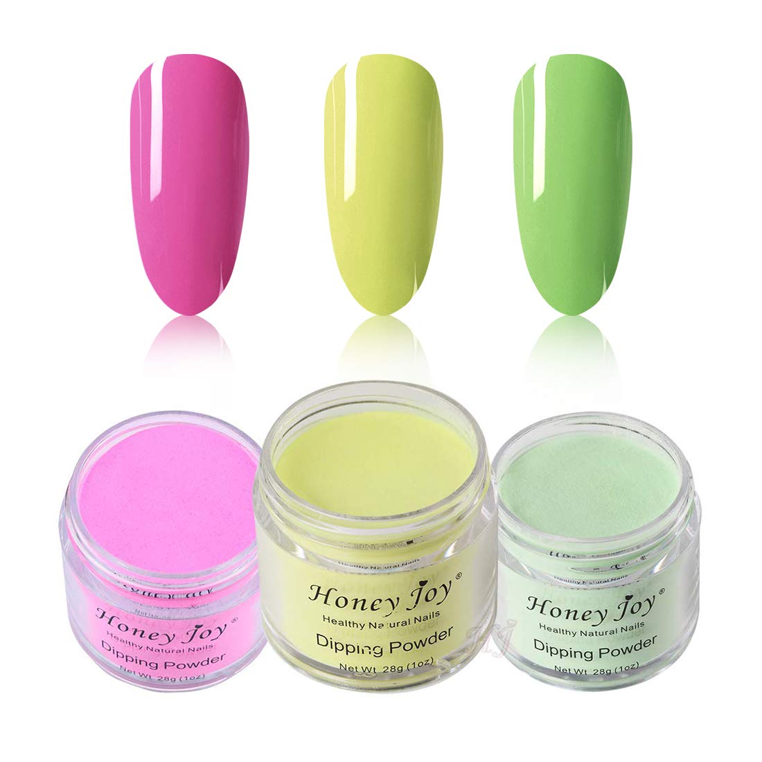 Amazon.com : 3pcs 28g/Box Fine Dipping Powder No Need Lamp Cure Dip Powder  Nails,Colorful Dark Pink,Shine Yellow,Light Green,Like Gel Polish Effect,  Even & Smooth Finishing(34-42-39) : Beauty & Personal Care