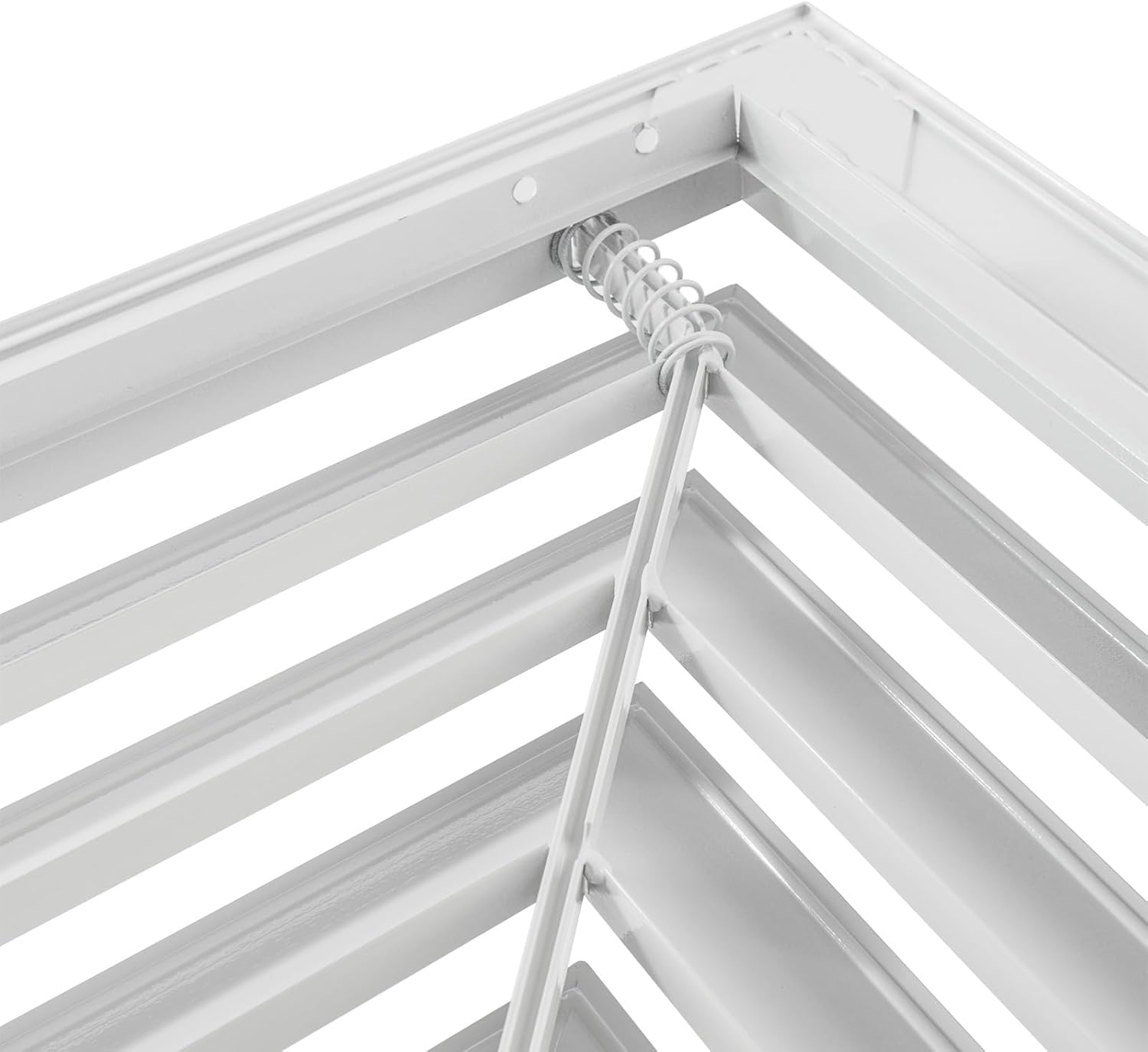 Repa Market 18" x 18" (Neck) Square Aluminum Ceiling Diffuser - Industrial 4 Way Supply Exhaust Ventilation, Air Conditioning - HVAC Horizontal Flow Duct Cover - Office Warehouse 24" x 24" (Outer)