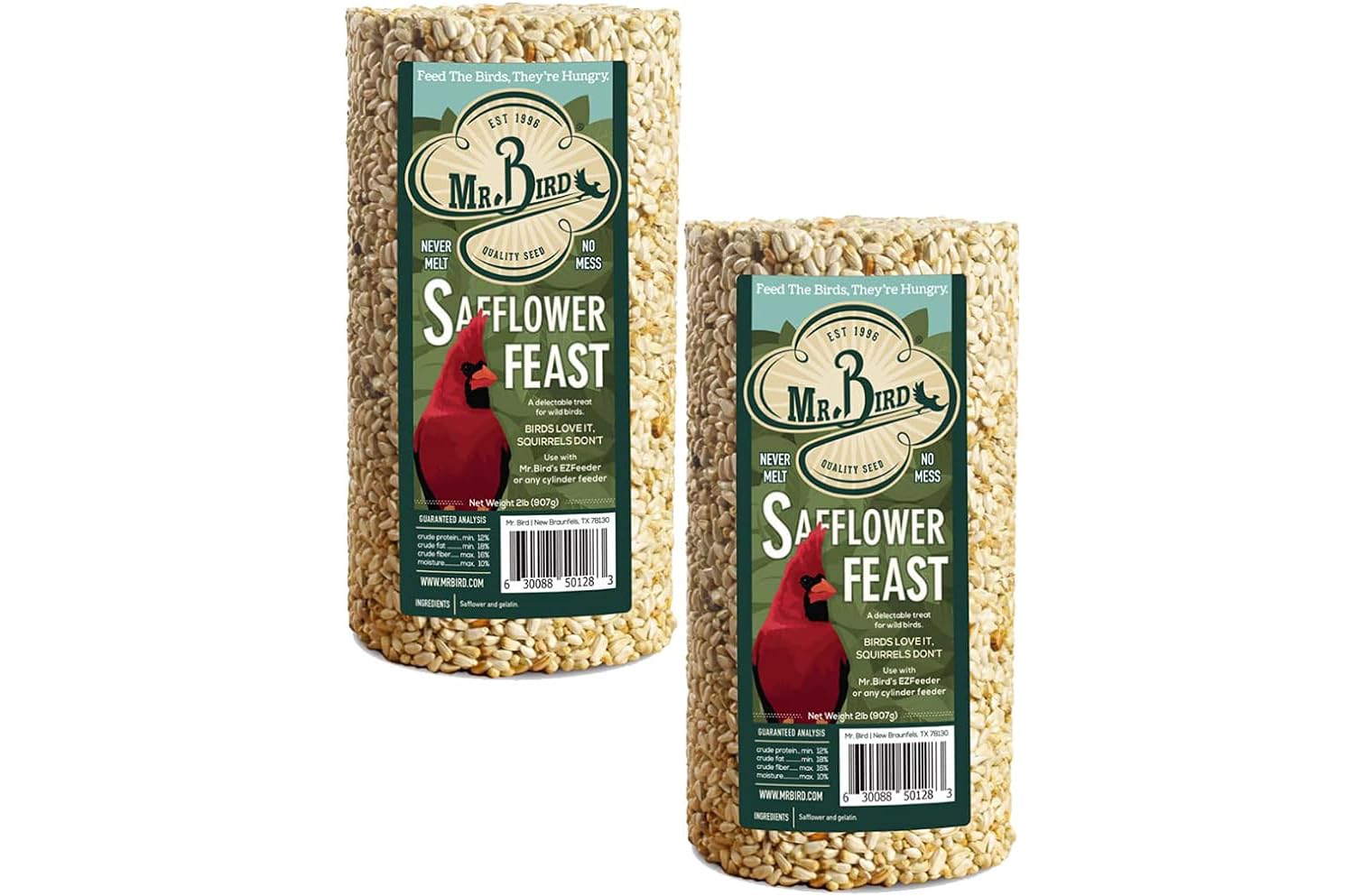Amazon.com : 2-Pack Mr. Bird Safflower Feast Wild Bird Seed