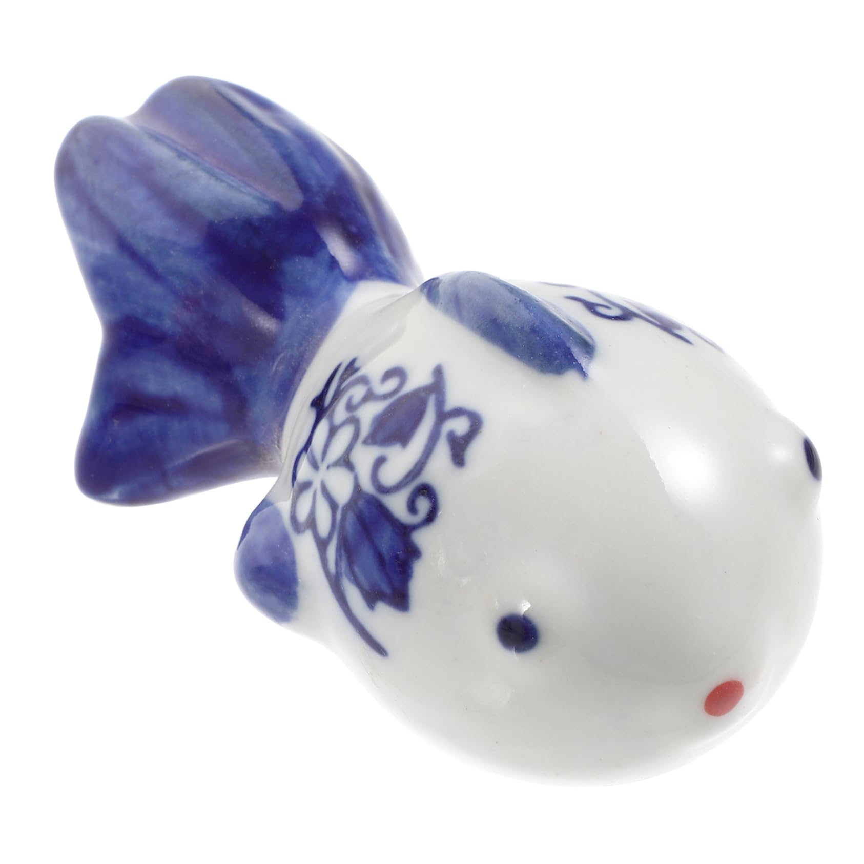 Zerodeko 5stücke Aquarium Dekoration Keramische Schwimmende Fischfigur Für Fischtank Handgefertigte Tierstatue Langlebige Und Pflegeleichte Unterwasser-Dekoration Für Aquarienliebhaber