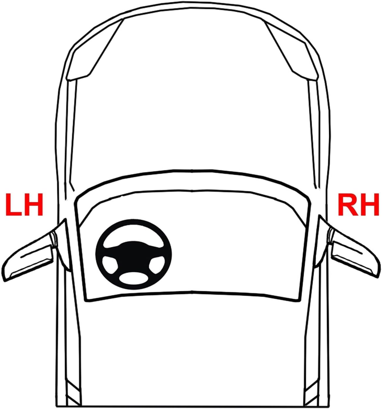 Replacement Fender Front Passenger Side fits Toyota RAV4 2009-2012 2.5L 4-Cyl (Base) For Models Without Wheel Opening Molding